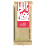 Vegane Schokolade mit Himbeeren 43% 50g LAS VEGANS